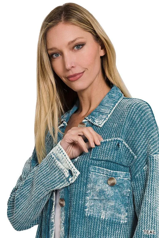 Shacket - "Zenana" Acid Wash