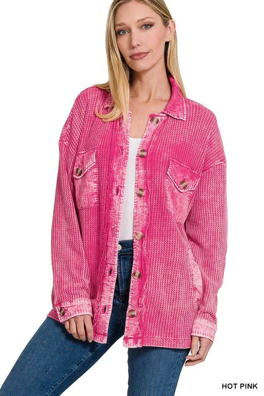 Shacket - "Zenana" Acid Wash
