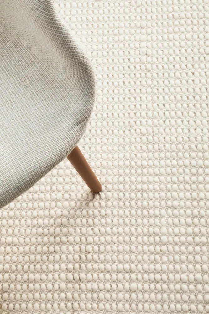 Skandi 300 Rug (White) by Rug Culture