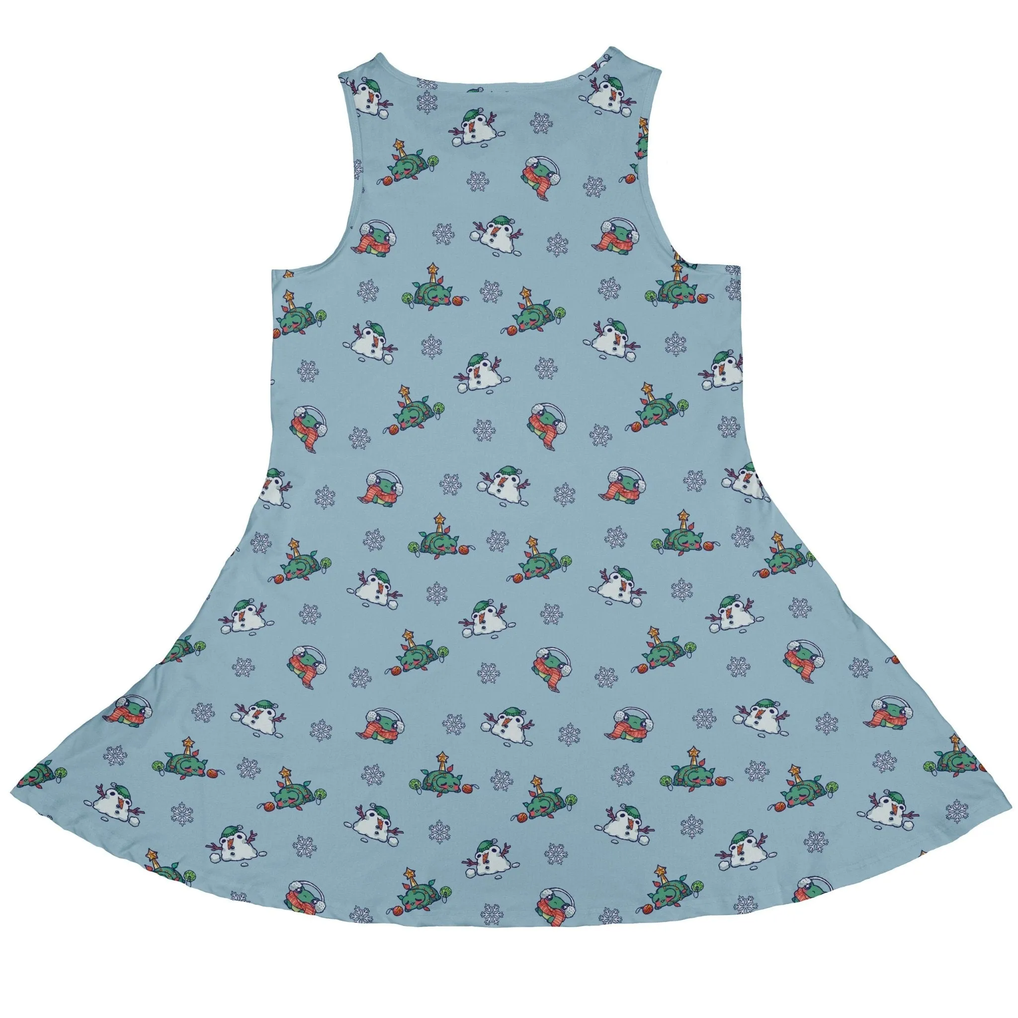 Snowing Frogs Dress