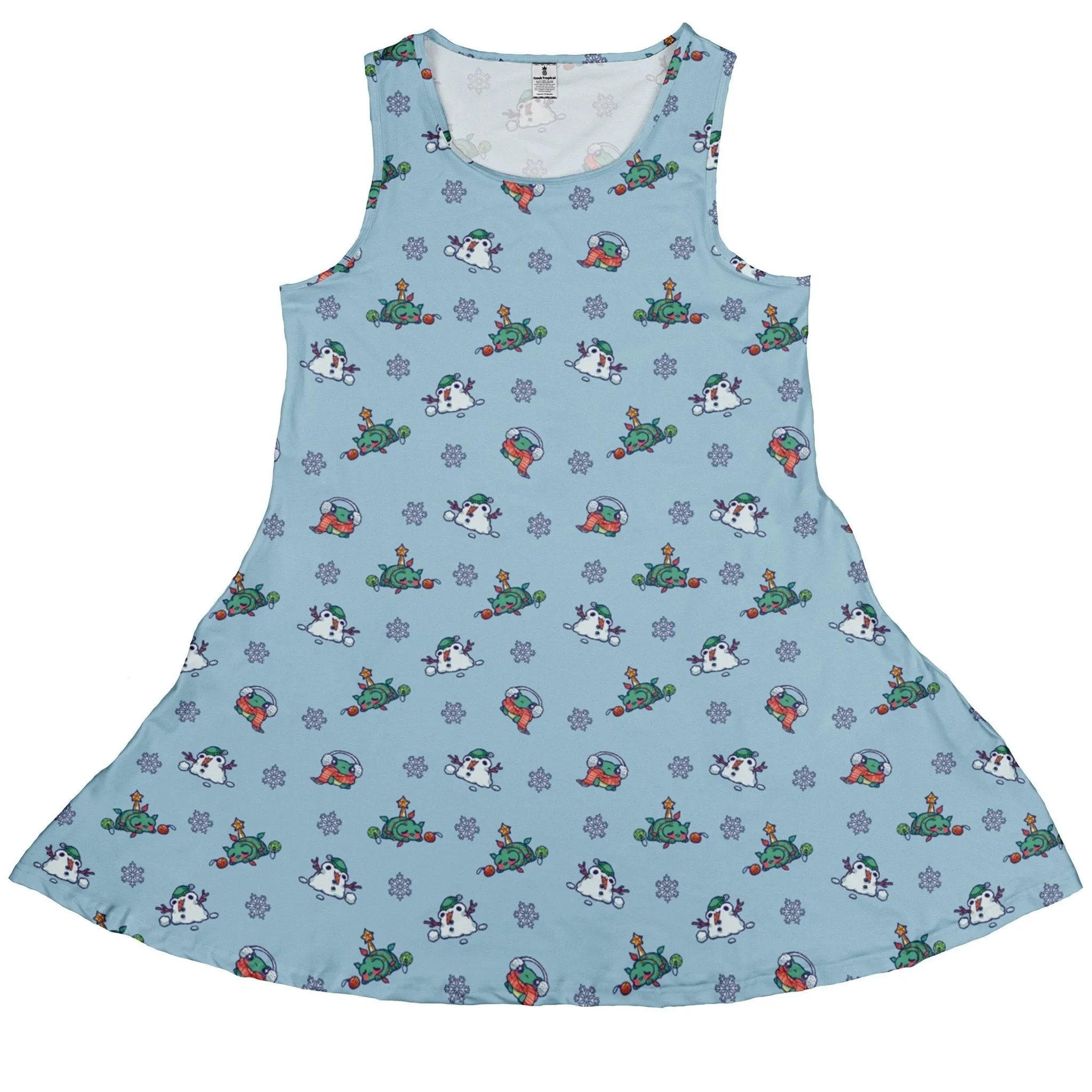 Snowing Frogs Dress