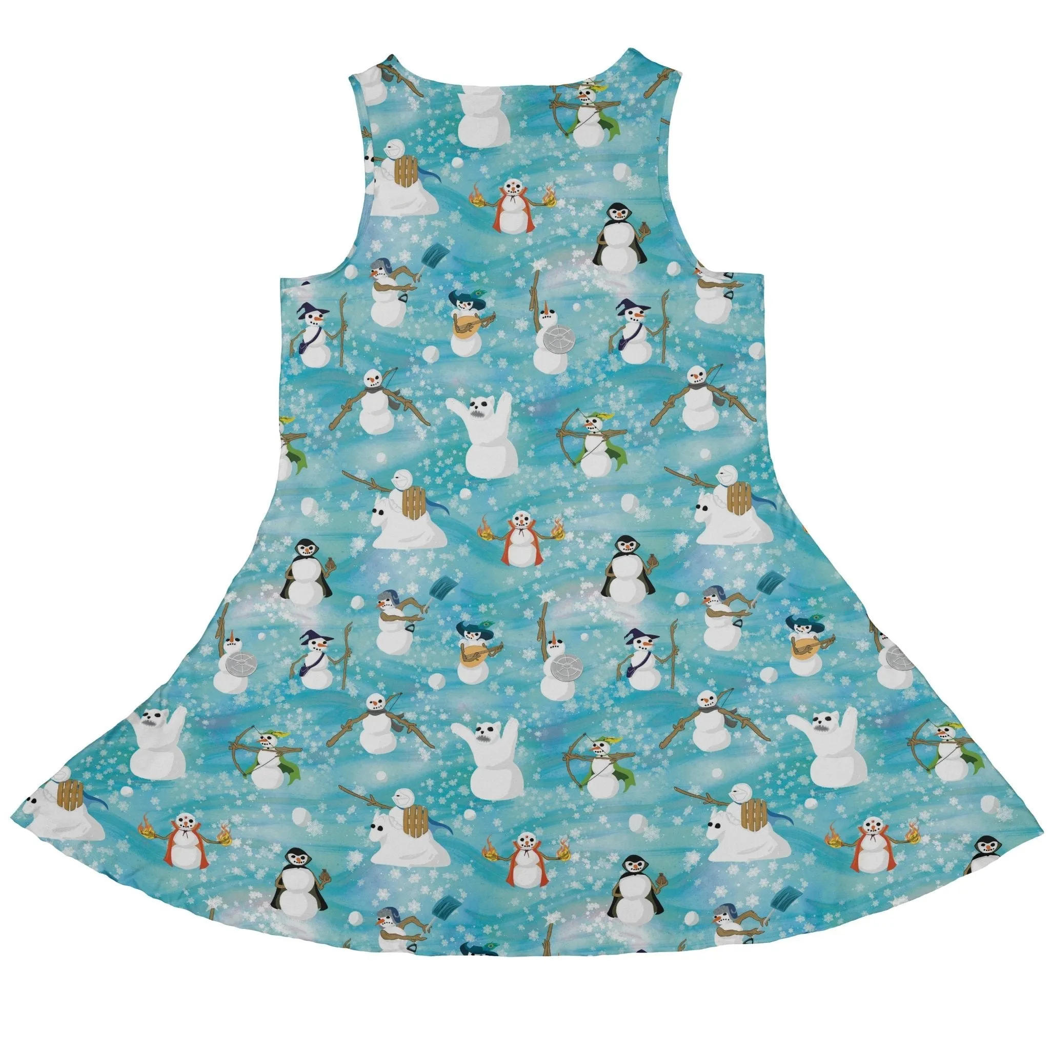 Snowmen Dnd Classes Dress