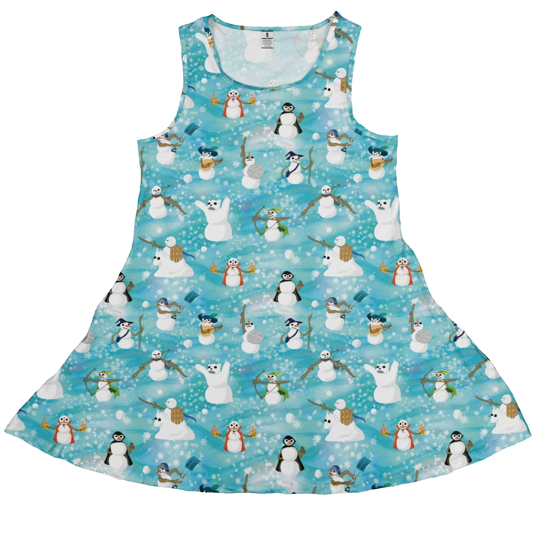 Snowmen Dnd Classes Dress