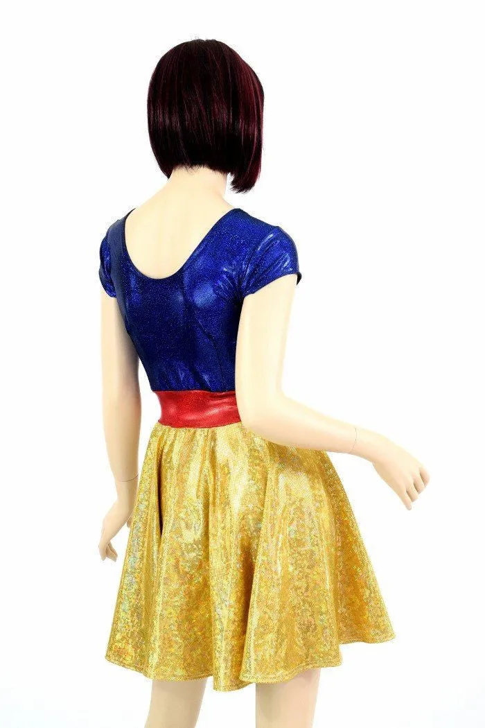 Snowy Princess Skater Dress