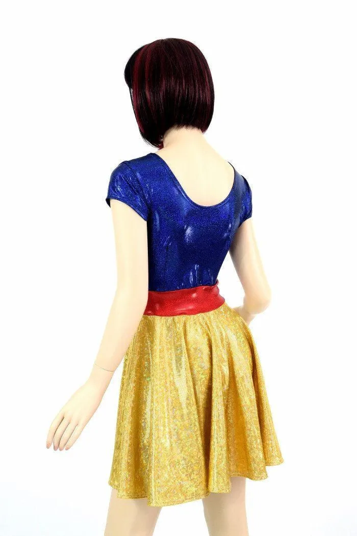 Snowy Princess Skater Dress