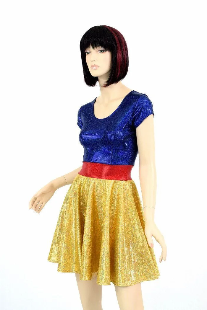 Snowy Princess Skater Dress