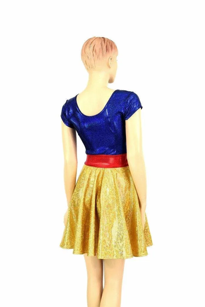 Snowy Princess Skater Dress