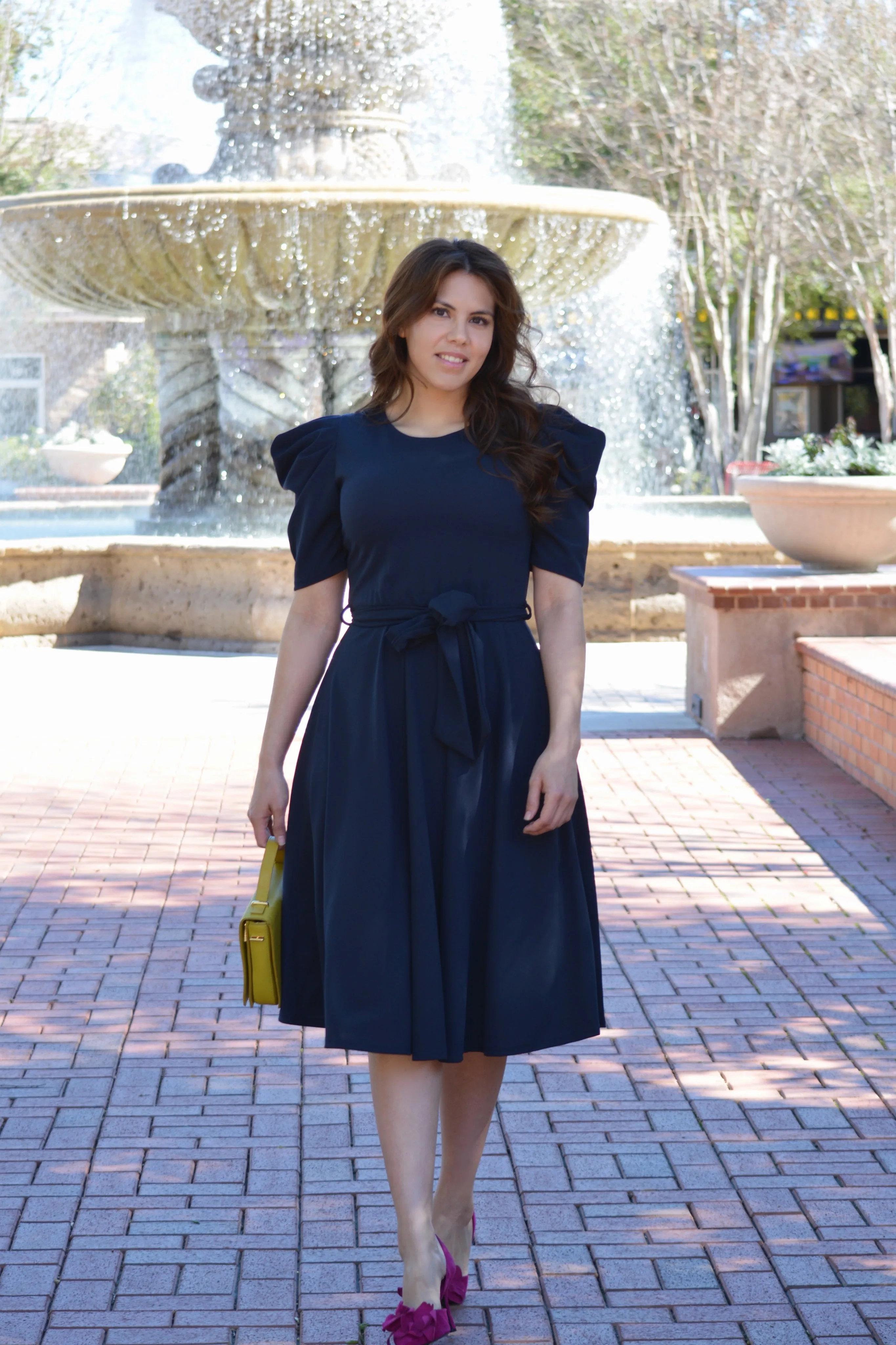 Stacy Navy Dress