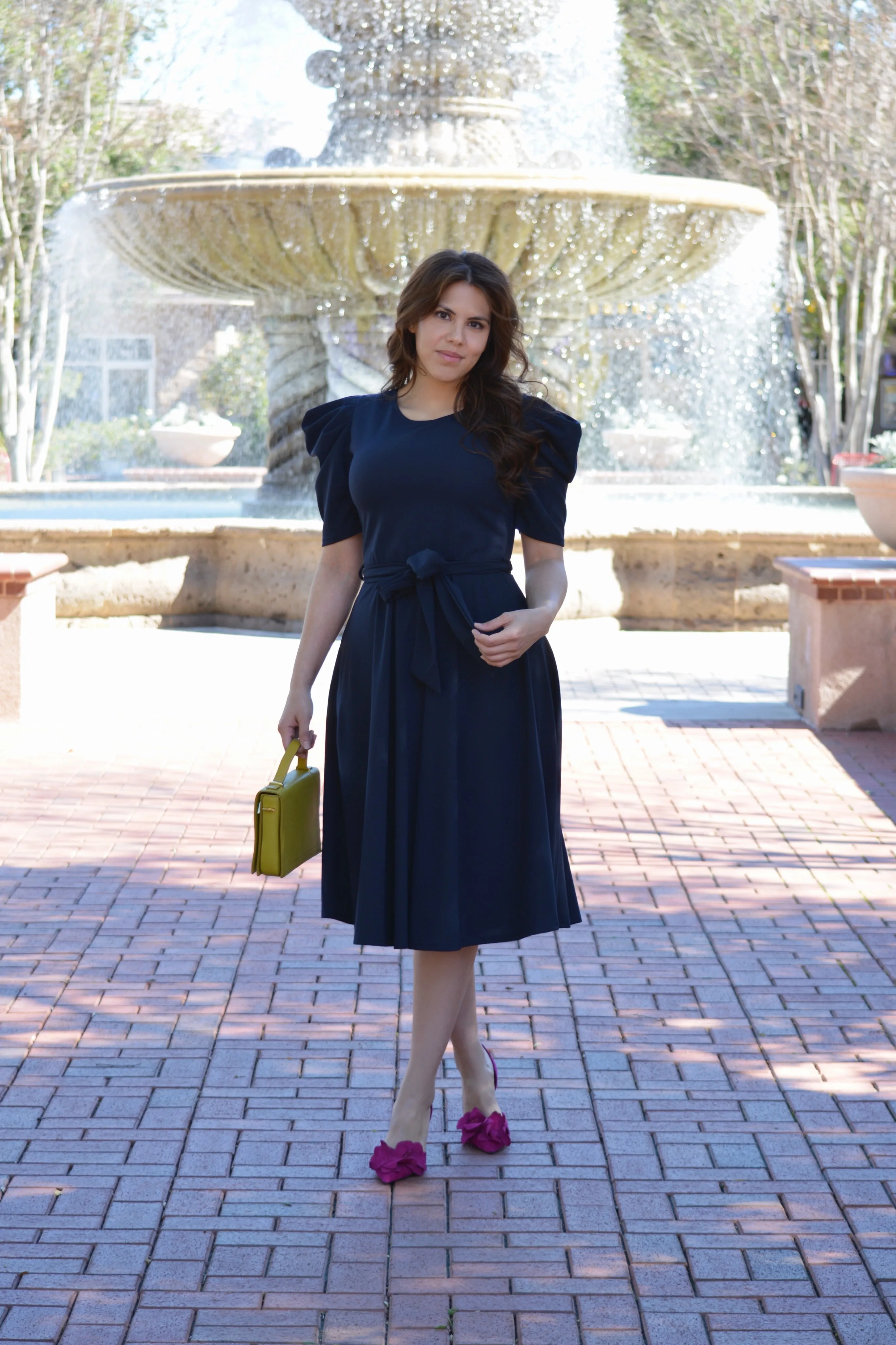Stacy Navy Dress