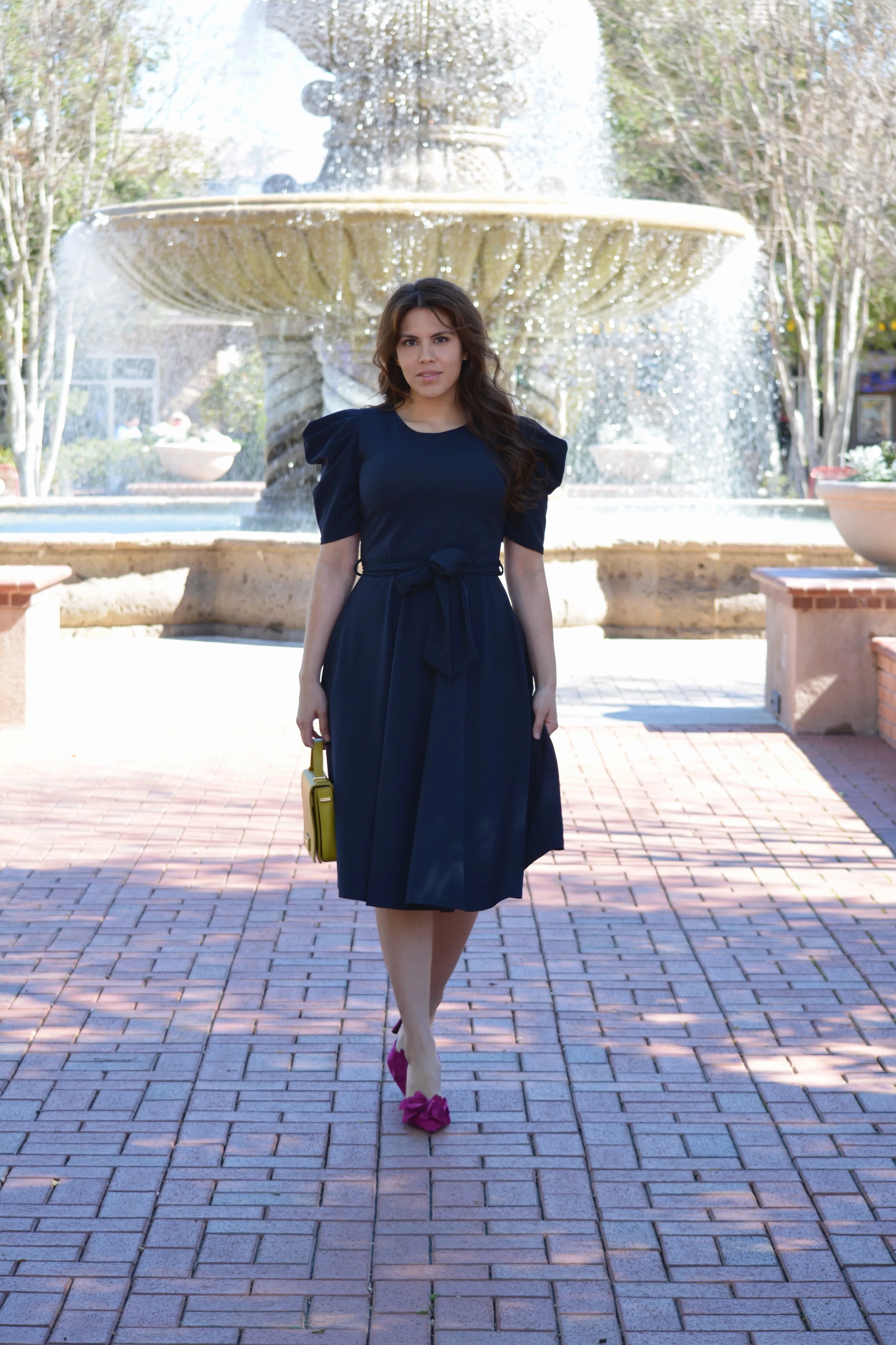 Stacy Navy Dress