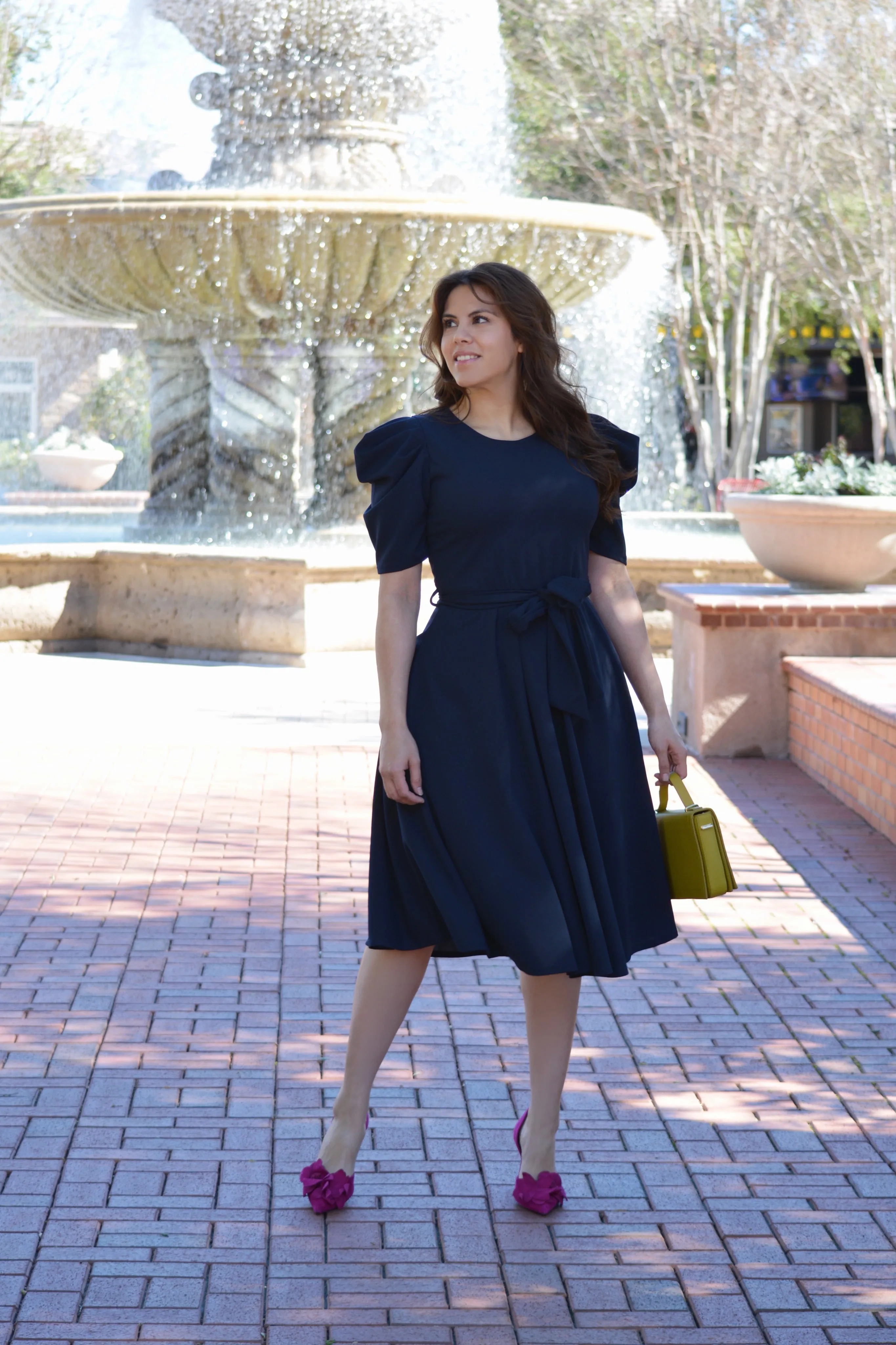 Stacy Navy Dress