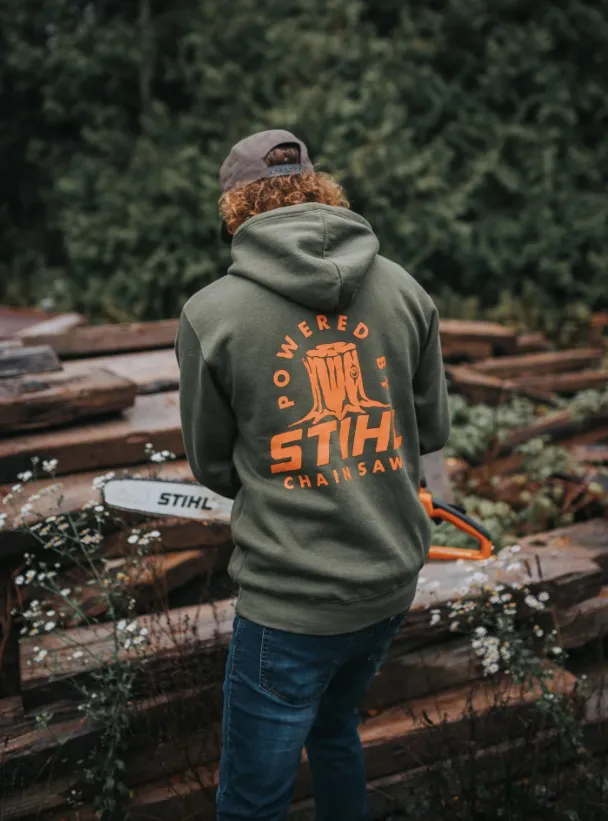 STIHL "Powered By STIHL" Hoodie - Green