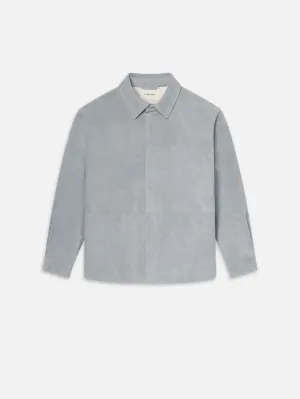 Suede Shirt -- Smoky Blue