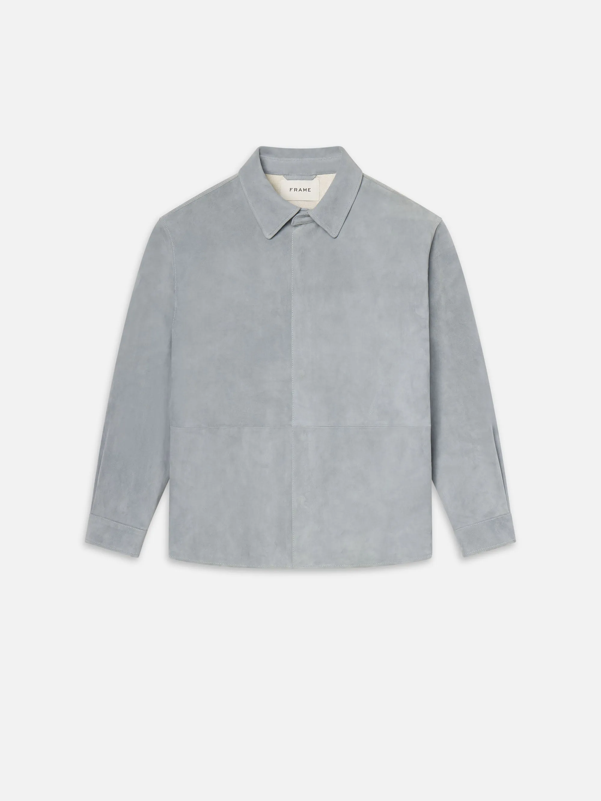 Suede Shirt -- Smoky Blue