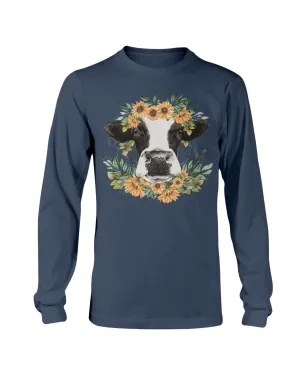 Sunflower cow Long Sleeve