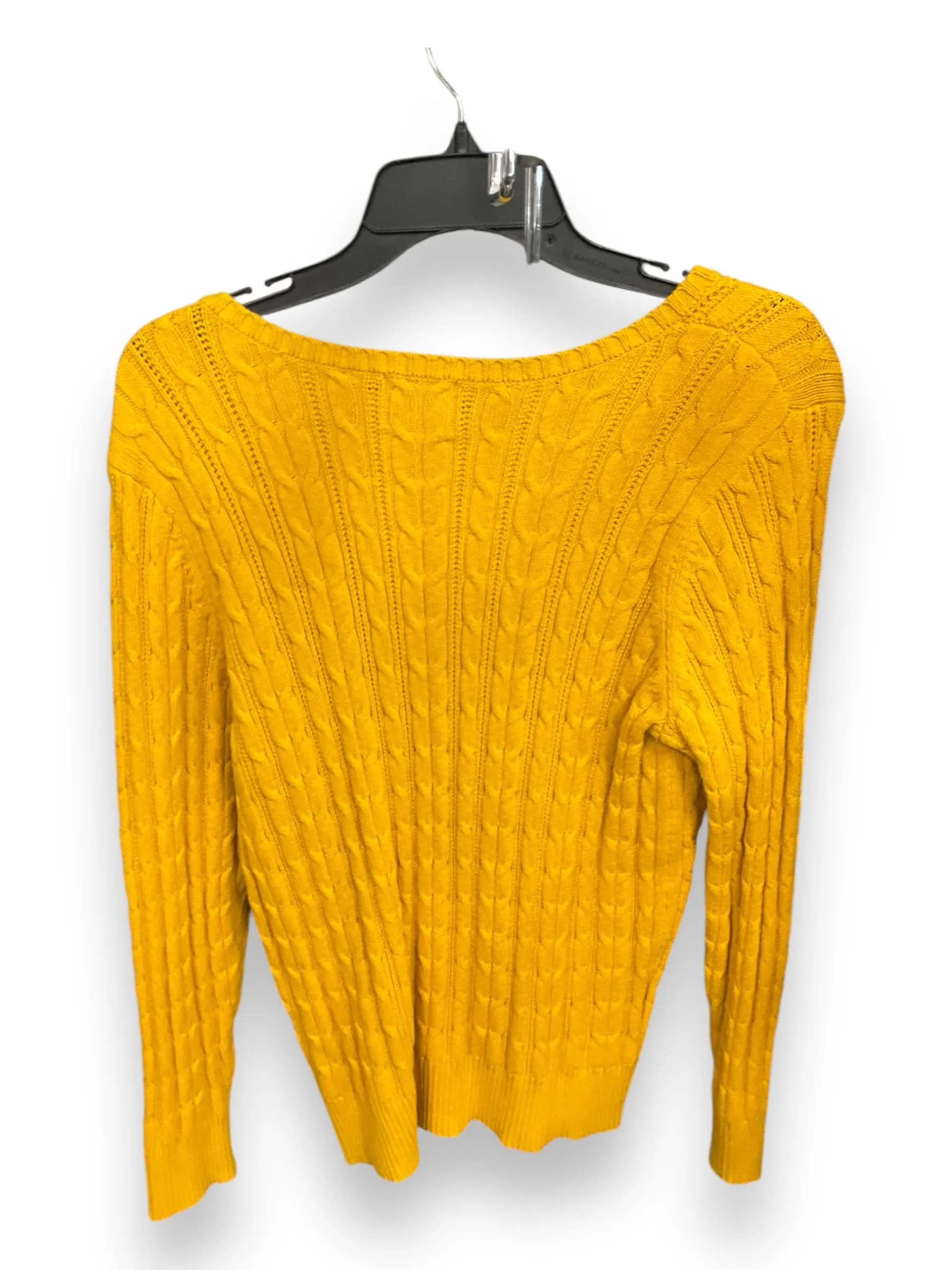 Sweater By St Johns Bay In Mustard, Size: Xl