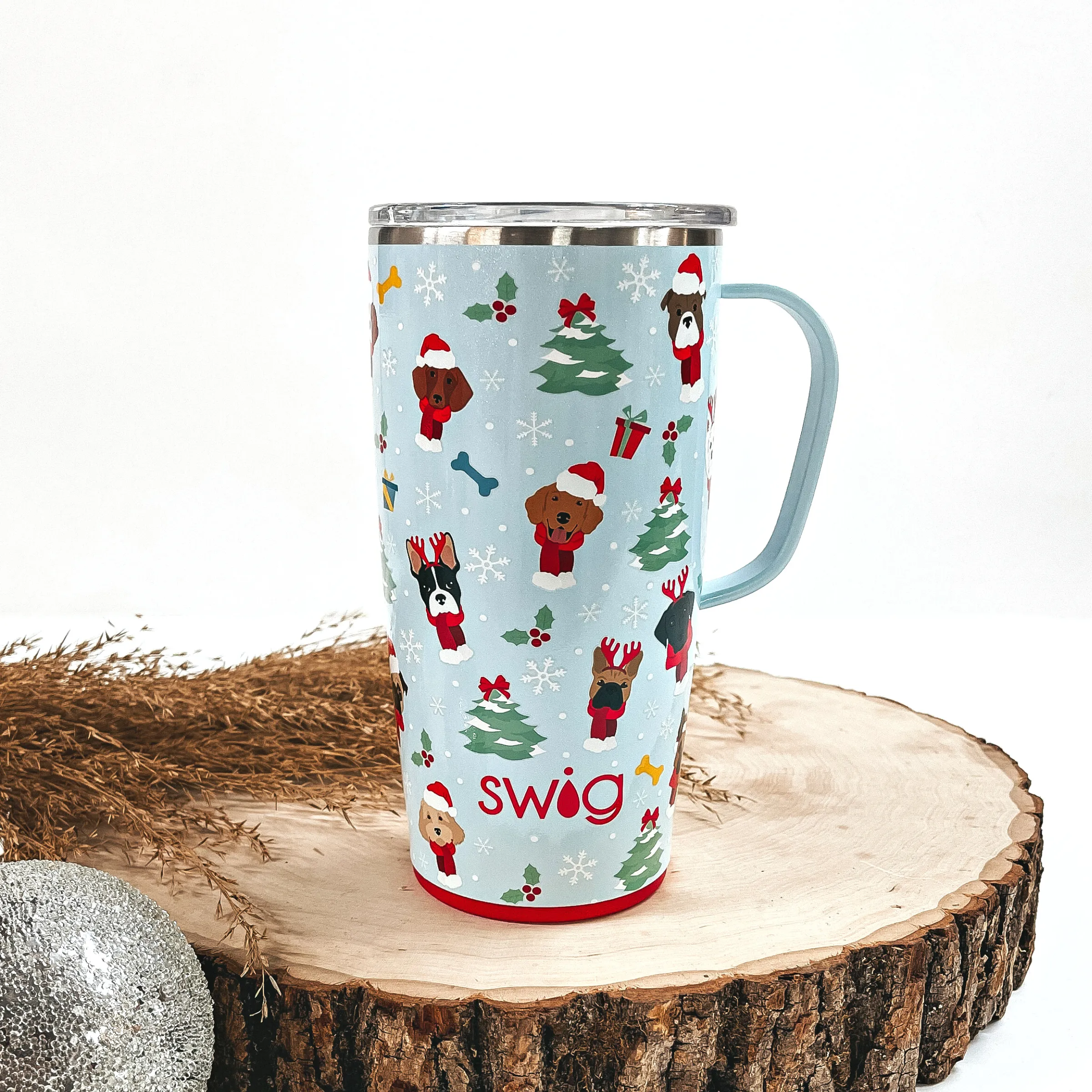 Swig | Santa Paws 22 oz Travel Mug