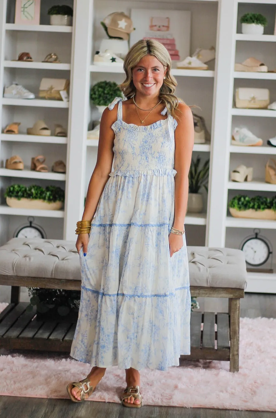 Take Me to Italy Midi Dress