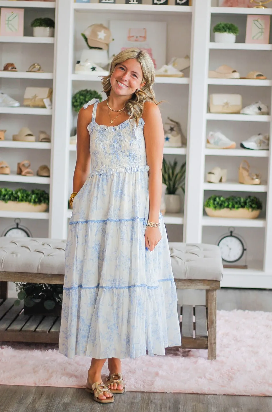 Take Me to Italy Midi Dress