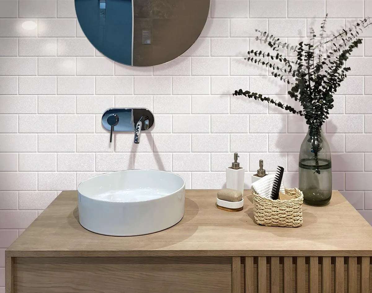 Thassos White 3X6 Polished Marble Subway Tile