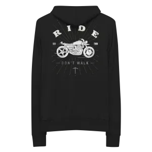 The Walking Dead Ride Don't Walk Zip Up Hoodie