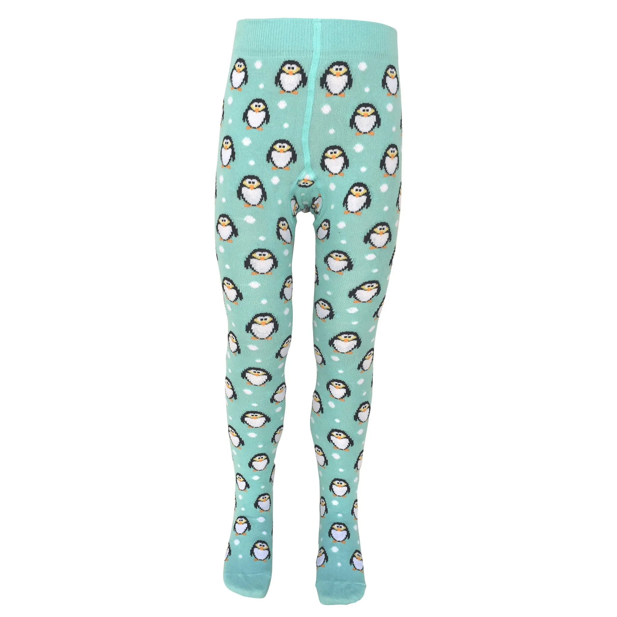 Tights- blue penguins