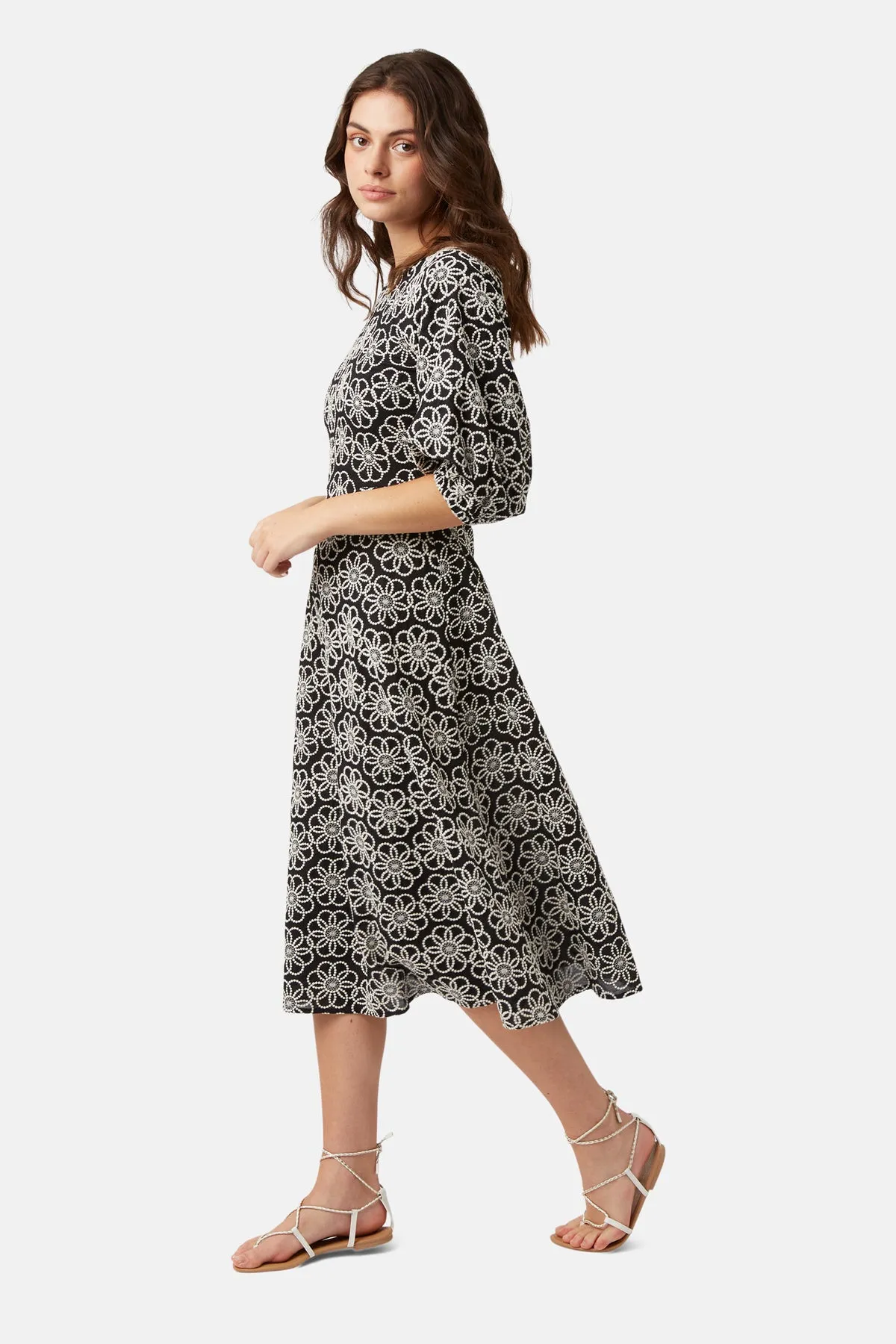 Traffic People Sun On My Face Mood Dress-SMF12002-black
