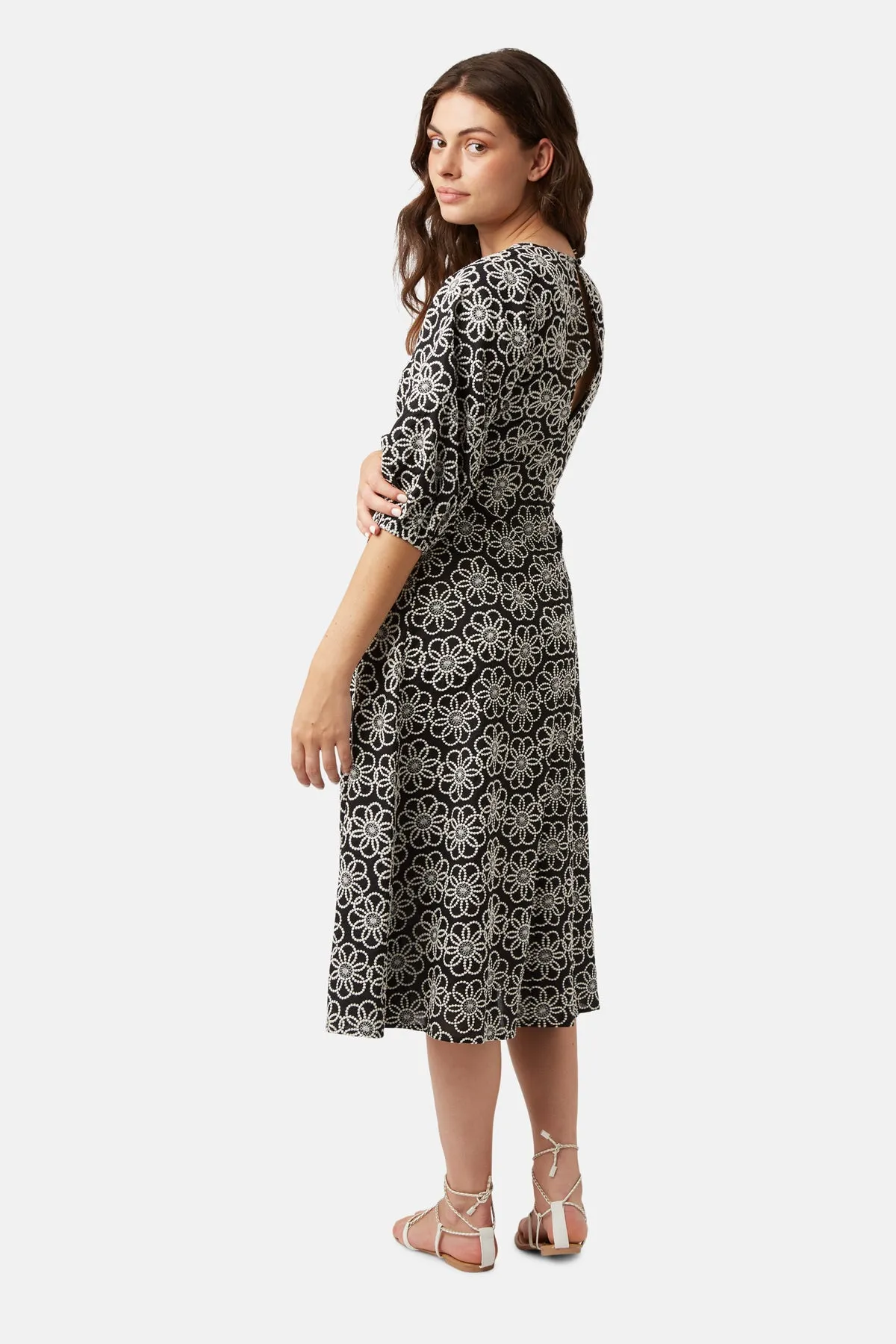 Traffic People Sun On My Face Mood Dress-SMF12002-black