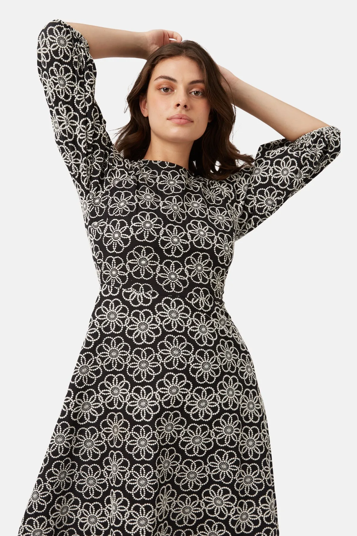 Traffic People Sun On My Face Mood Dress-SMF12002-black