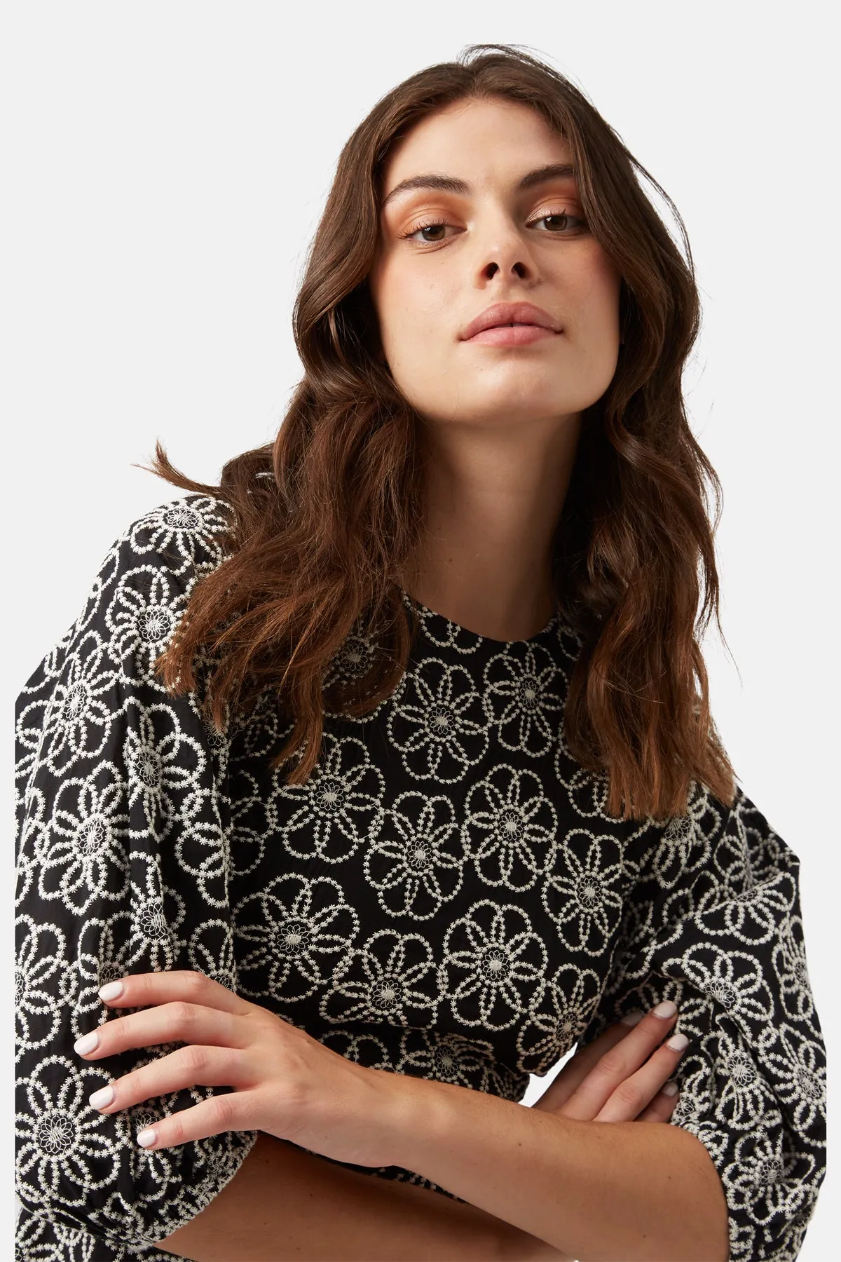 Traffic People Sun On My Face Mood Dress-SMF12002-black