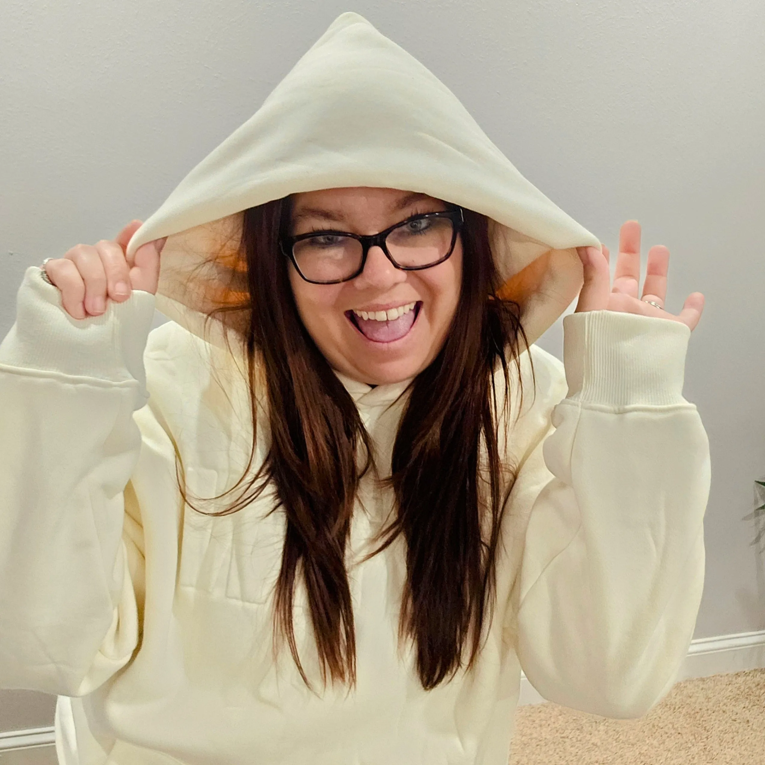 Ultra-Plush Embossed "WIFEY" Hoodie