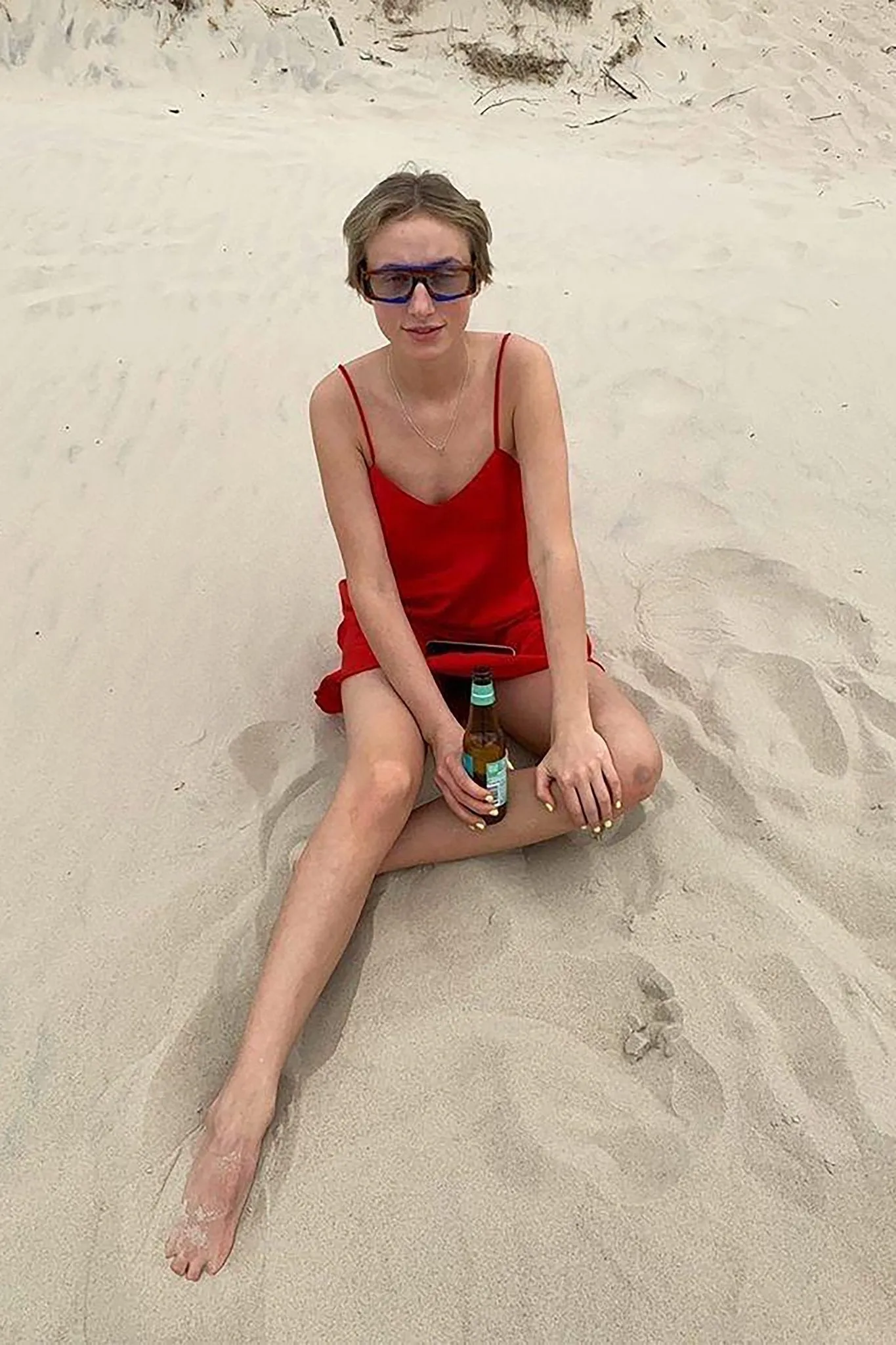 Upcycled Slip Dress