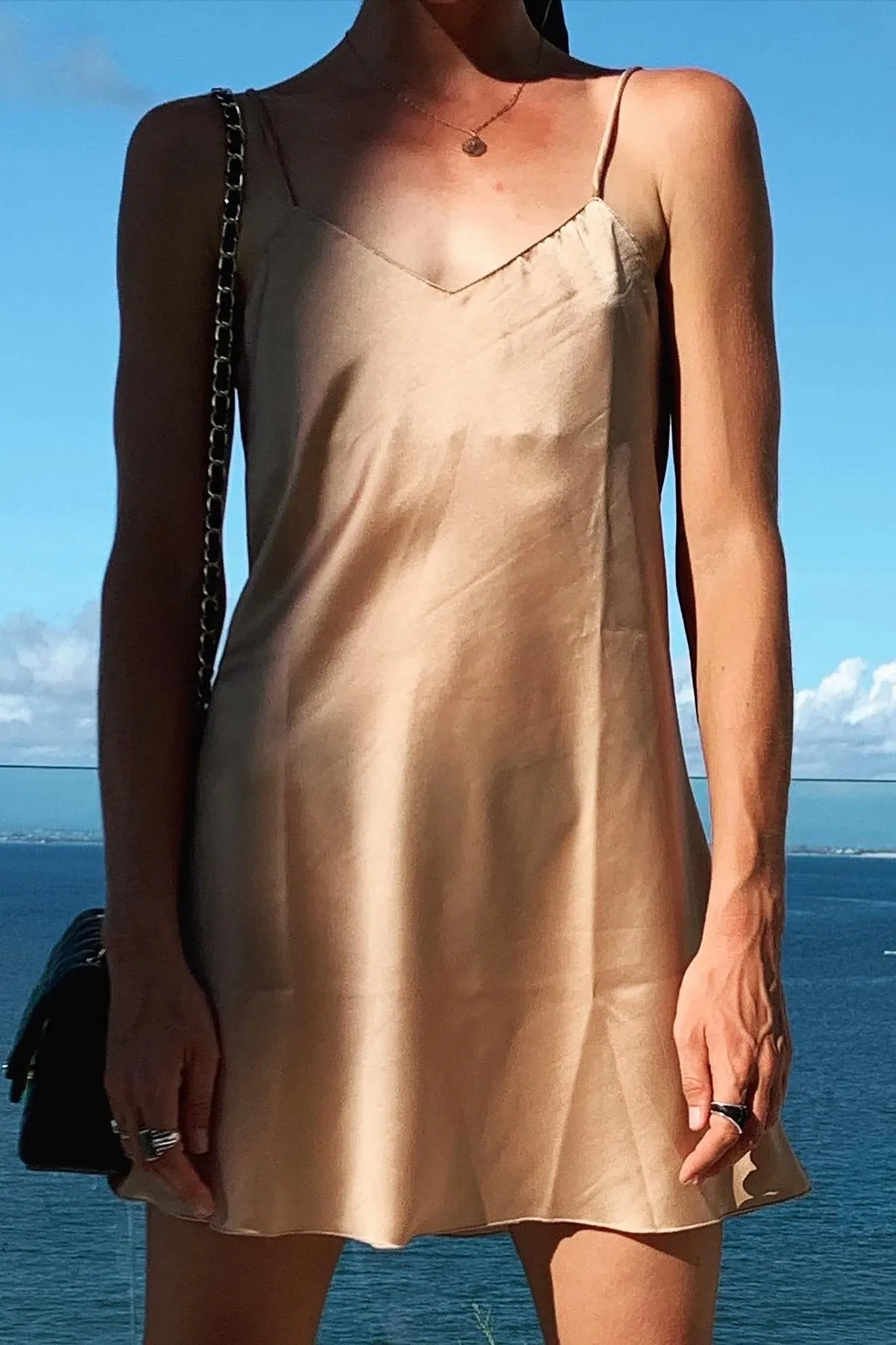 Upcycled Slip Dress