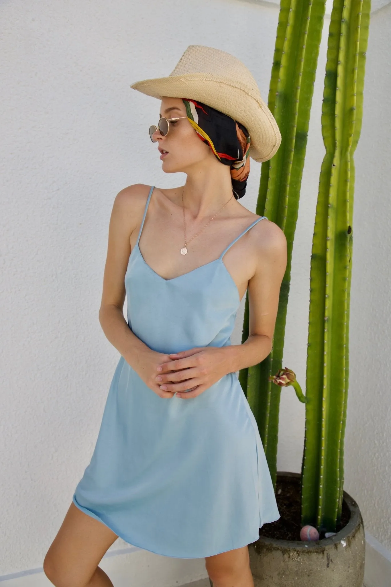 Upcycled Slip Dress