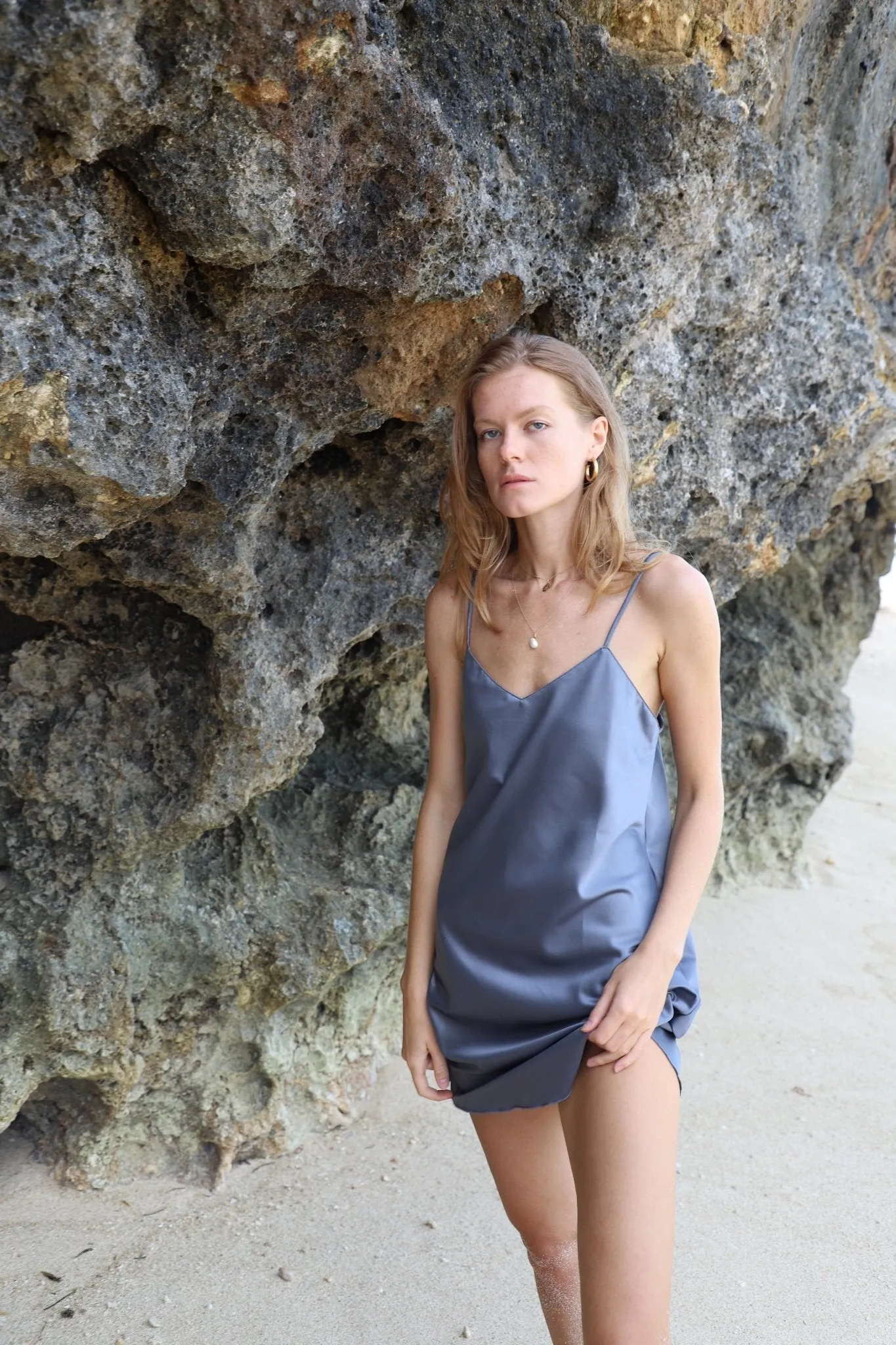 Upcycled Slip Dress