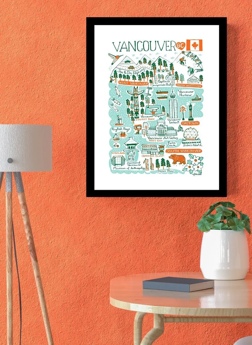 Vancouver Art Print