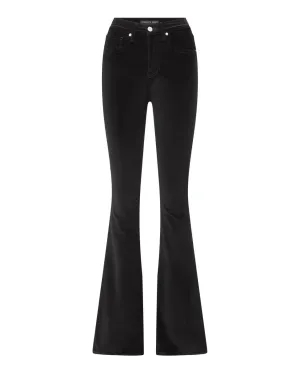 VERONICA BEARD BEVERLY VELVET SKINNY FLARE
