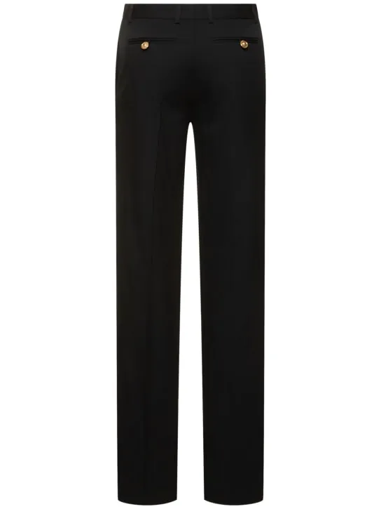 Versace   Informal stretch wool pants 