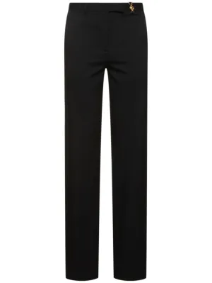 Versace   Informal stretch wool pants 