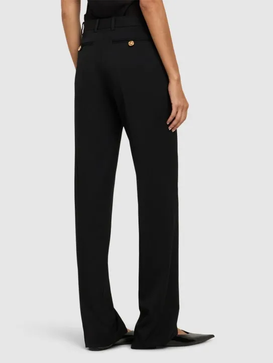 Versace   Informal stretch wool pants 