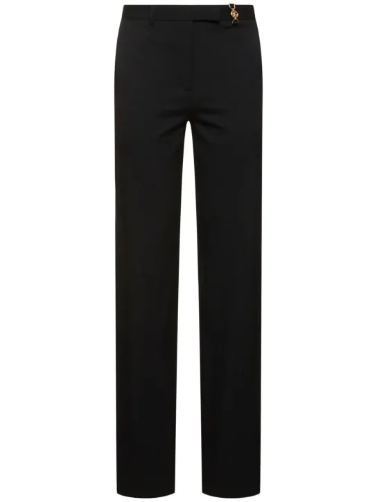 Versace   Informal stretch wool pants 