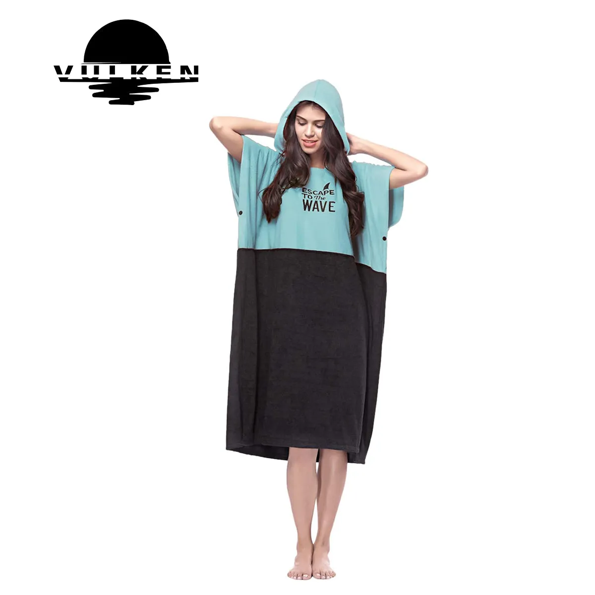 VULKEN Hooded Beach Towel S/M
