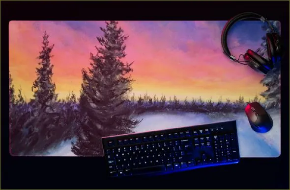 Winter's Escape ~ Gaming Mouse Pad