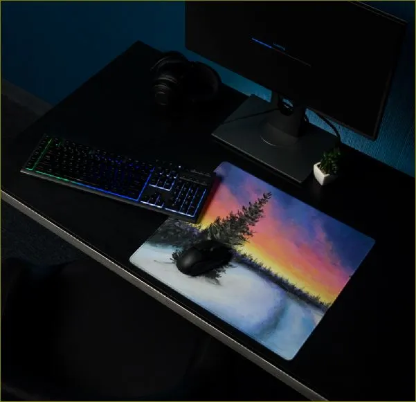 Winter's Escape ~ Gaming Mouse Pad