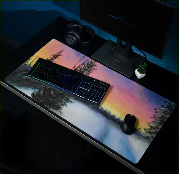 Winter's Escape ~ Gaming Mouse Pad