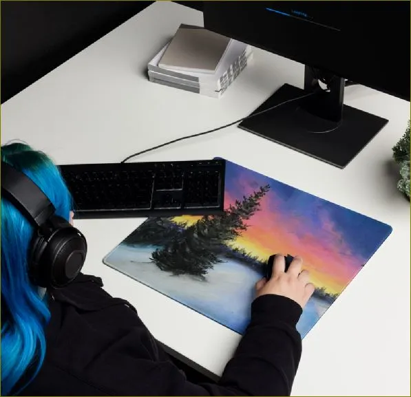 Winter's Escape ~ Gaming Mouse Pad