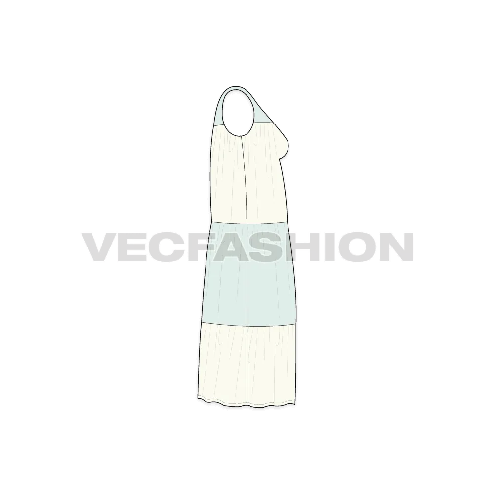 Women's Beach Midi Dress