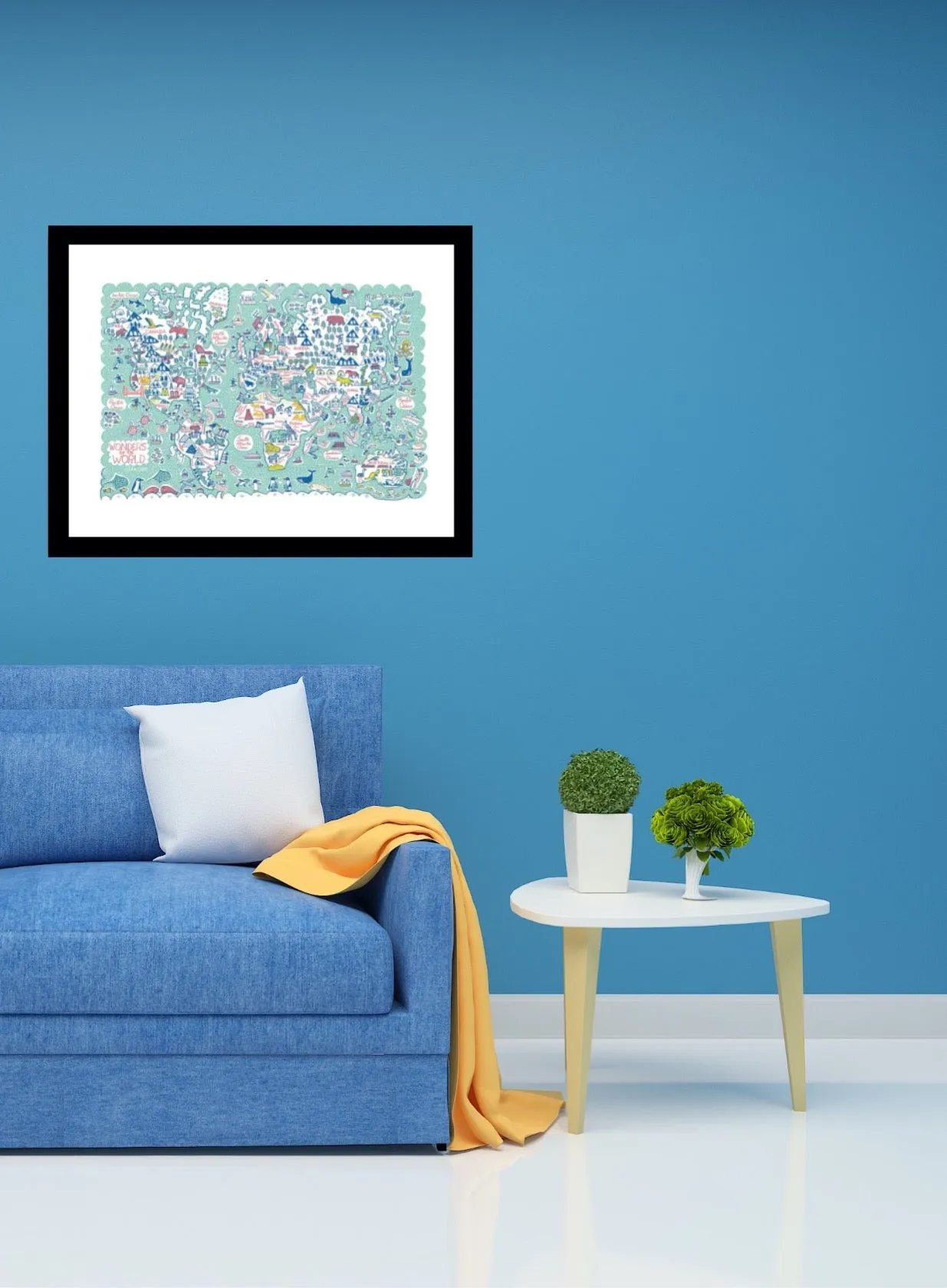 Wonders of the World Art Print