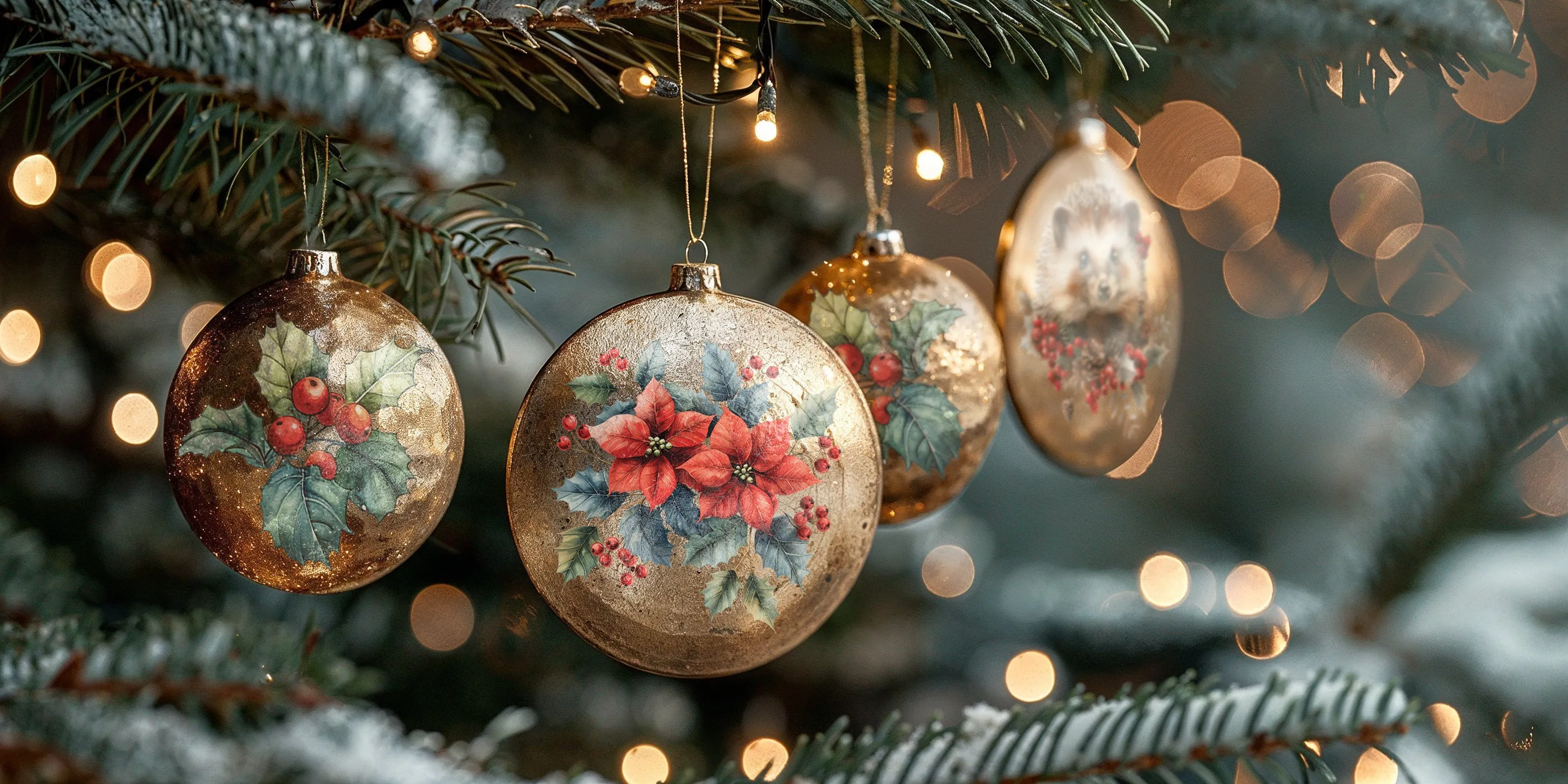 Yuletide IOD Transfer Iron Orchid Design