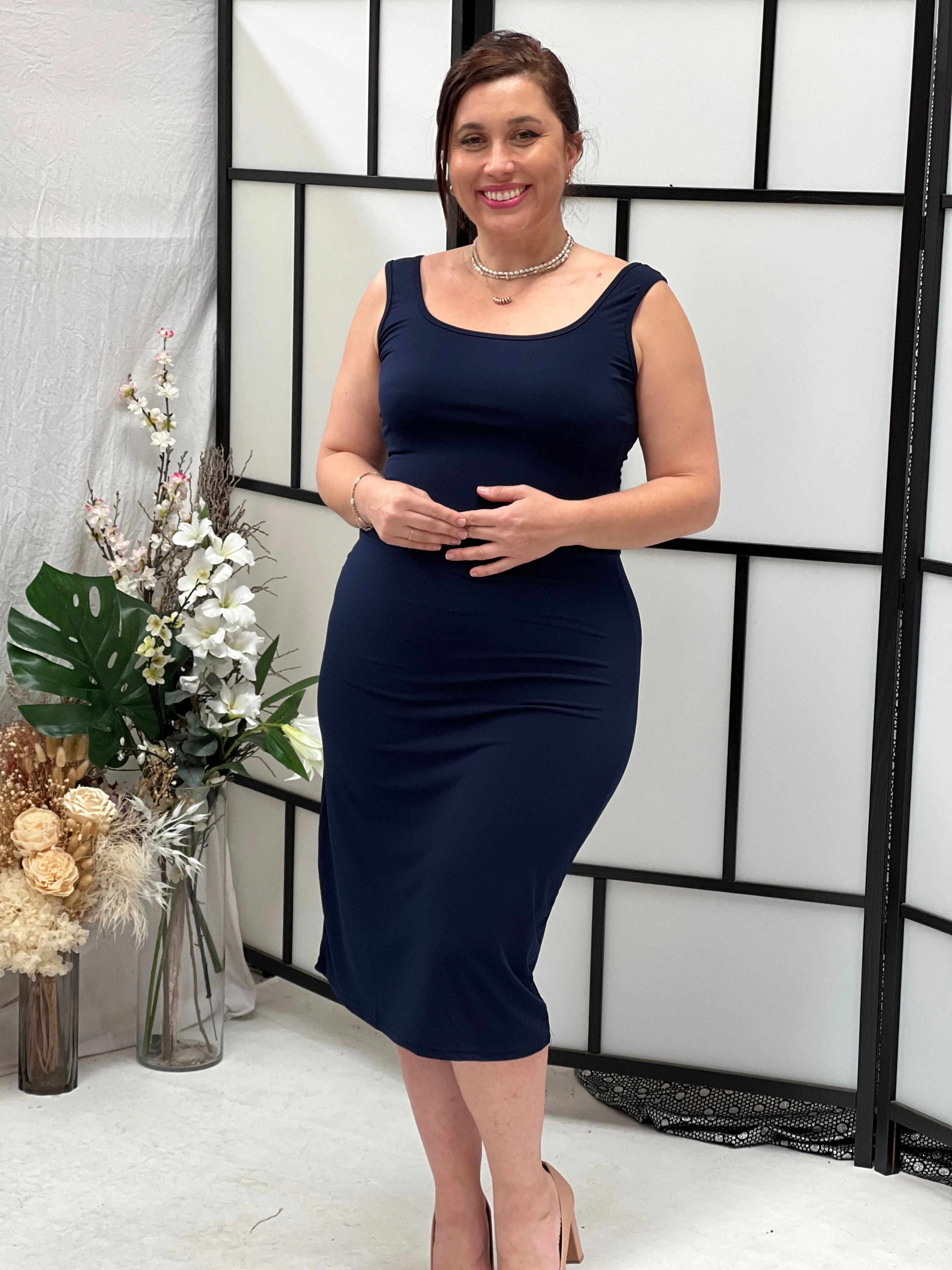 Zena Navy Evening 2 Piece Set